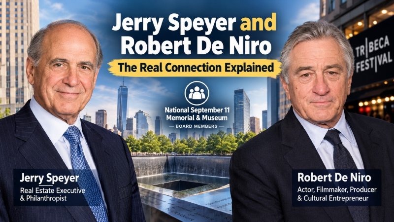 Jerry Speyer and Robert De Niro